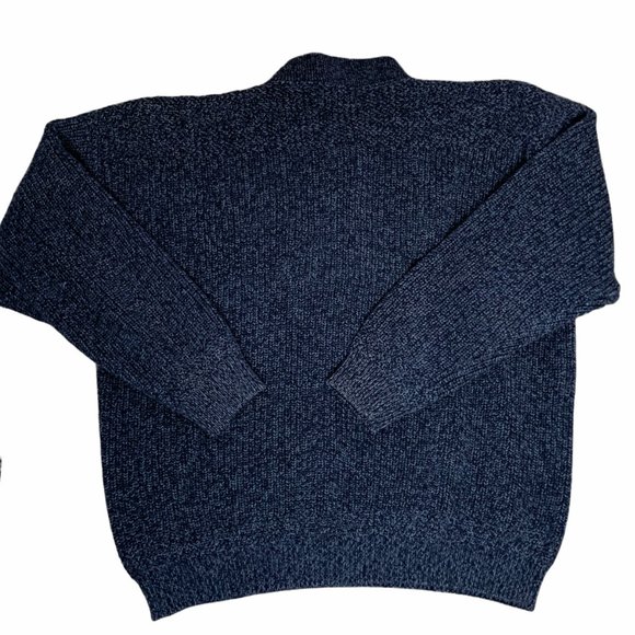 Vintage Club Room Heavy Knit Henley Sweater 15PE - Picture 6 of 7